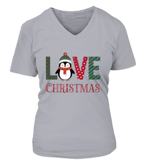 Love christmas 8 V-neck T-Shirt Woman