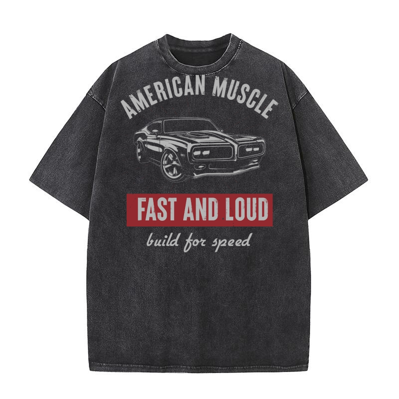 American muscle (1) Washed T-Shirt