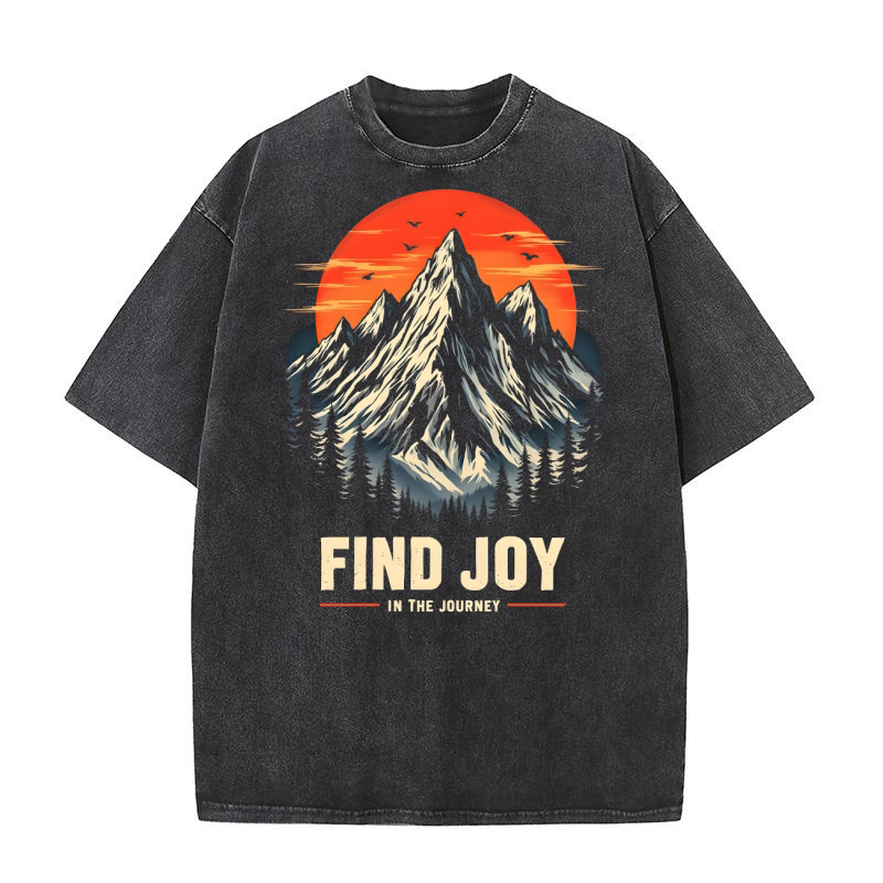 Find joy in the journey 06 Washed T-Shirt