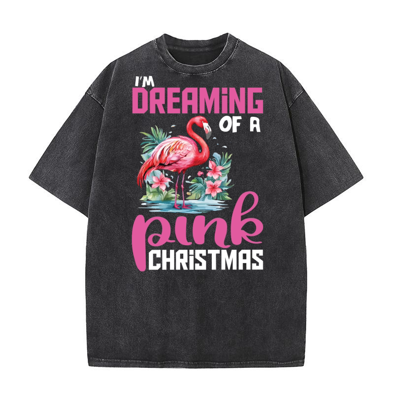 Im dreaming of a punk christmas Washed T-Shirt