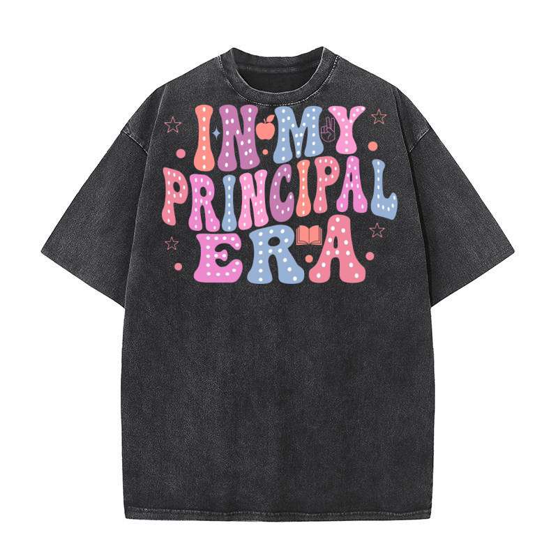 In My Principal Era Washed T-Shirt