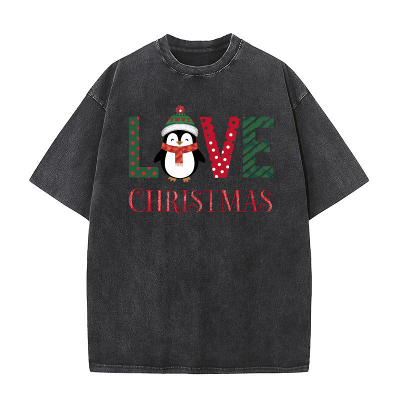 Love christmas 8 Washed T-Shirt