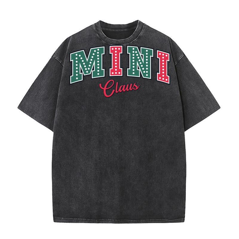 Mimi Claus 02 Washed T-Shirt