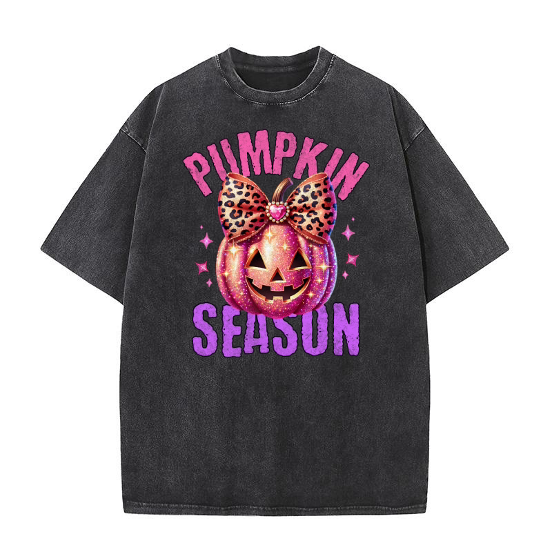 Pumpkin Season 24 Washed T-Shirt