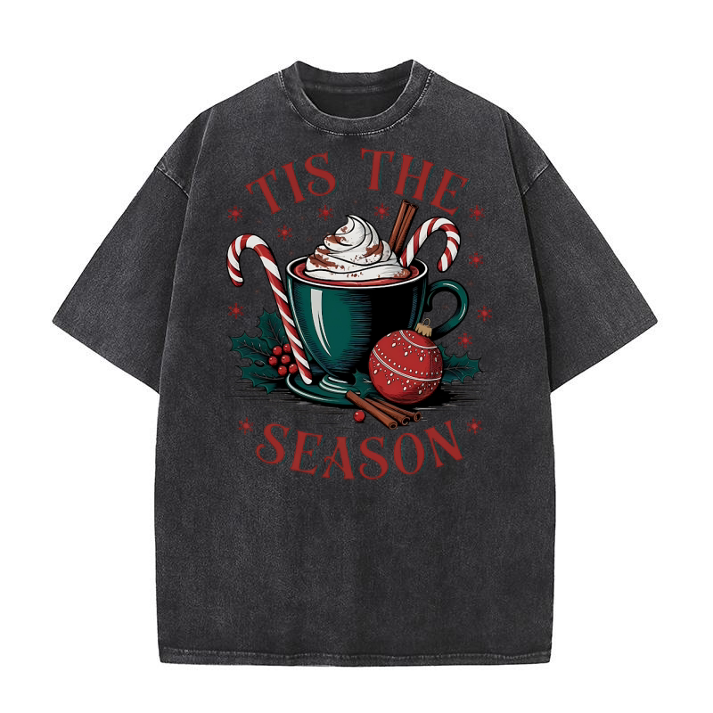 Tis The Season 12 02 Washed T-Shirt