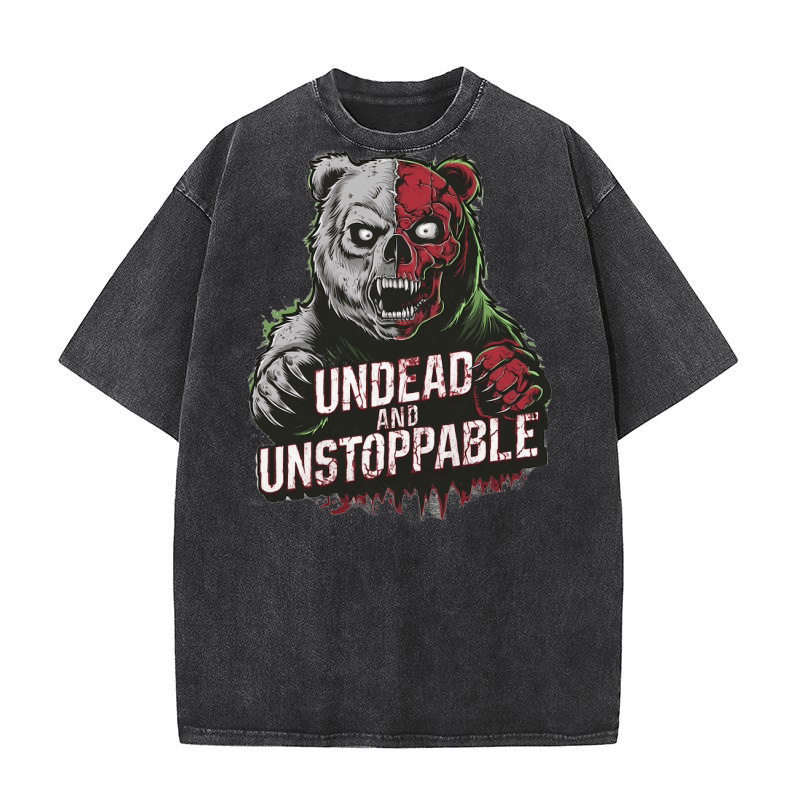 Undead and unstoppable Washed T-Shirt