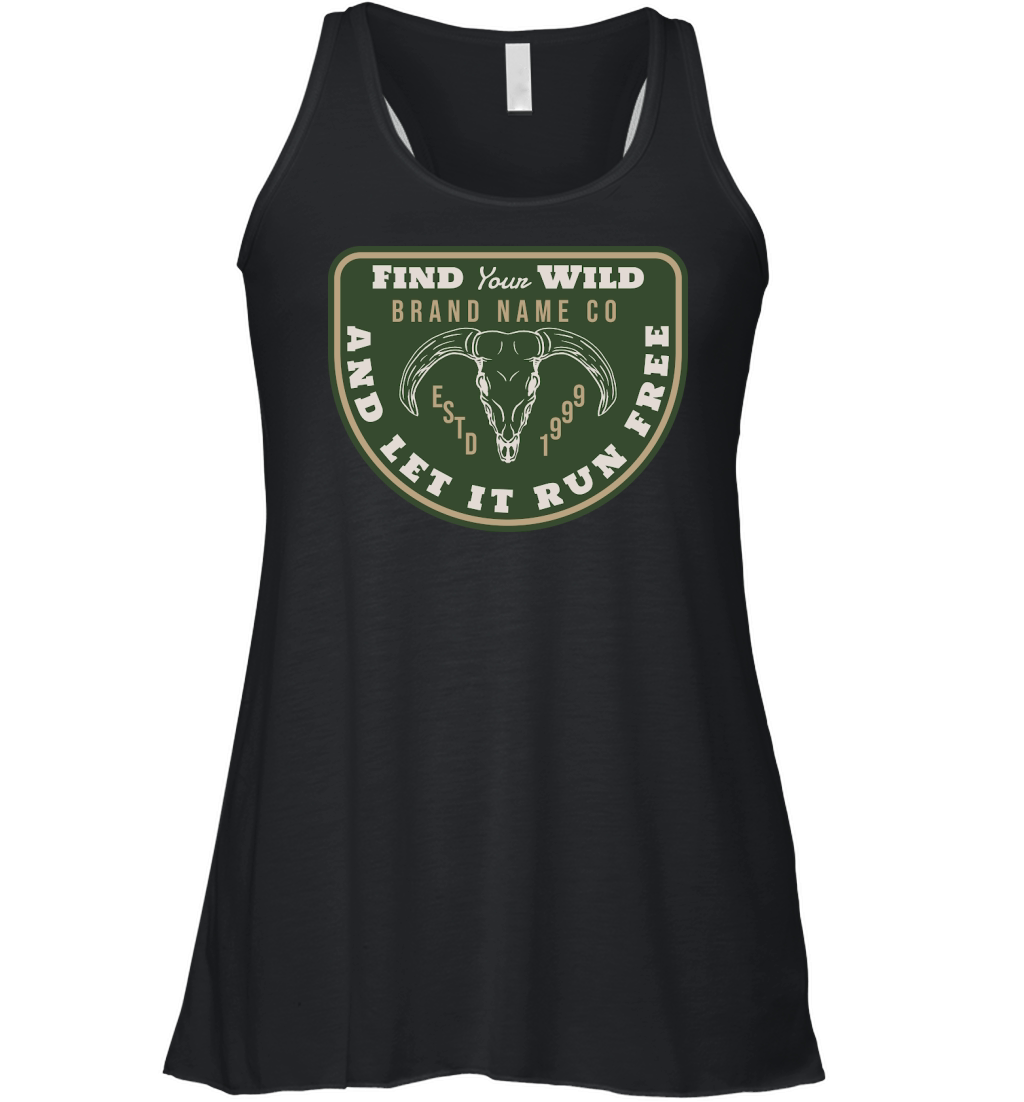 Find your wild brand name co Women's Flowy Tank Top