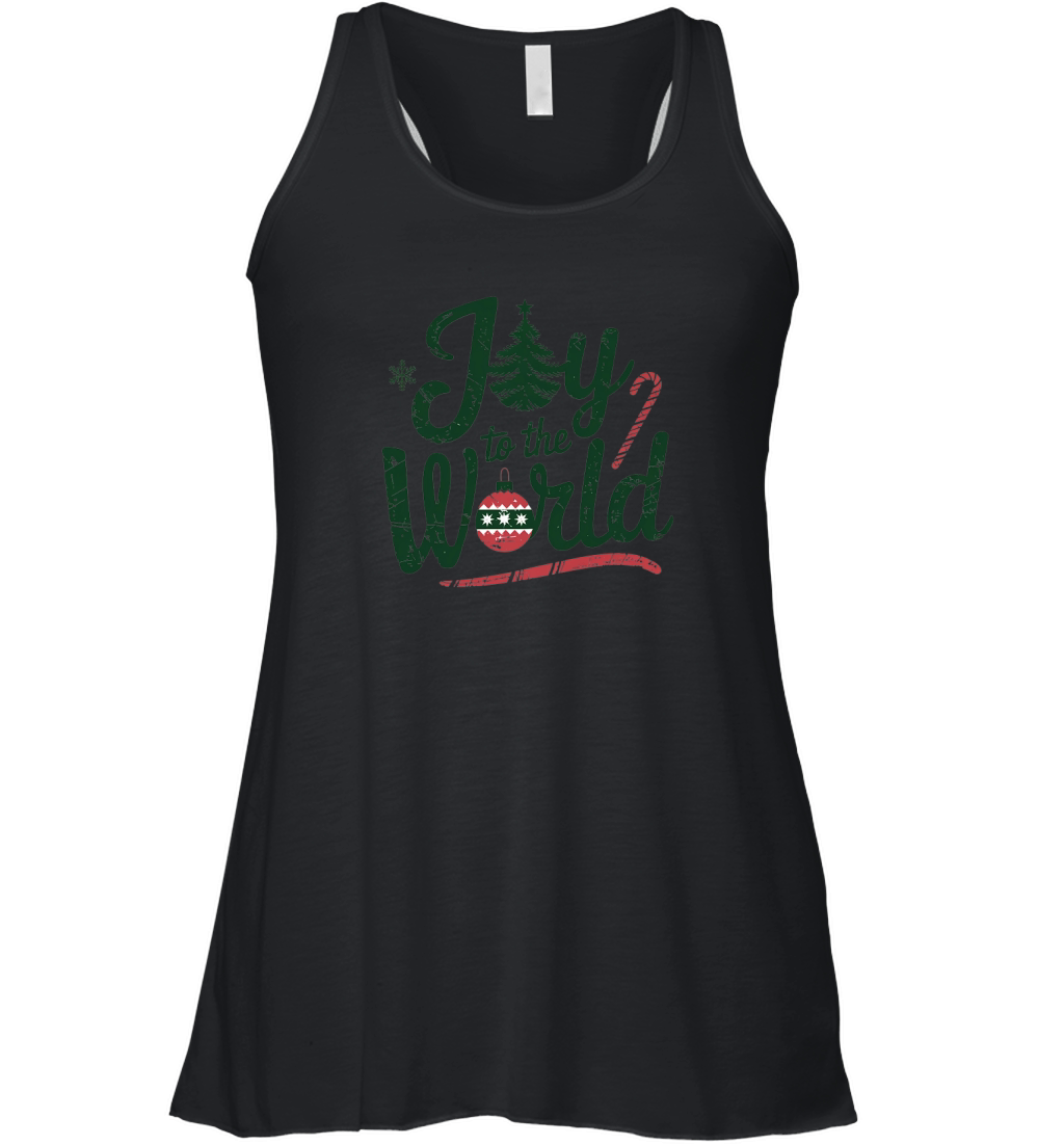 Joy to the World Christmas 02 Women's Flowy Tank Top