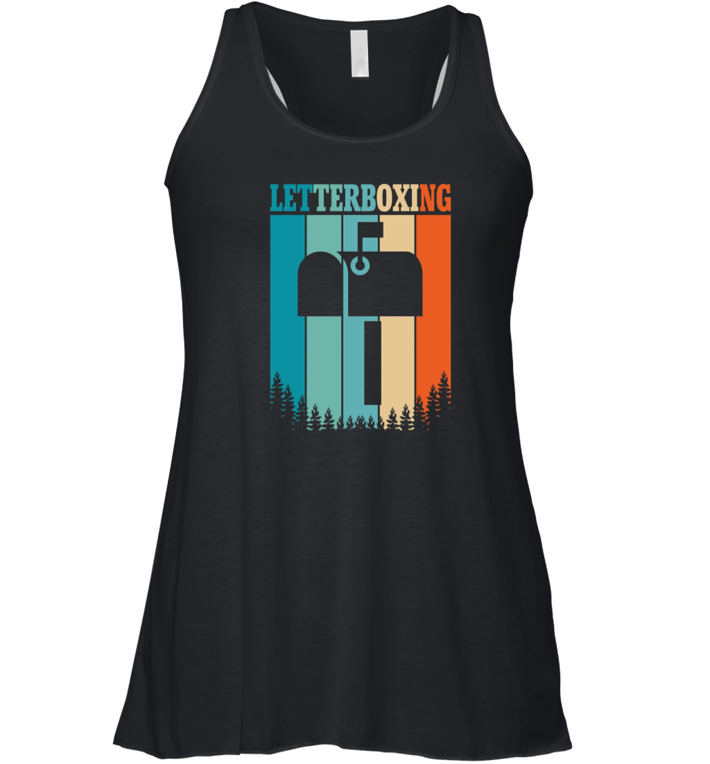 Letterboxing Retro Vintage Women's Flowy Tank Top