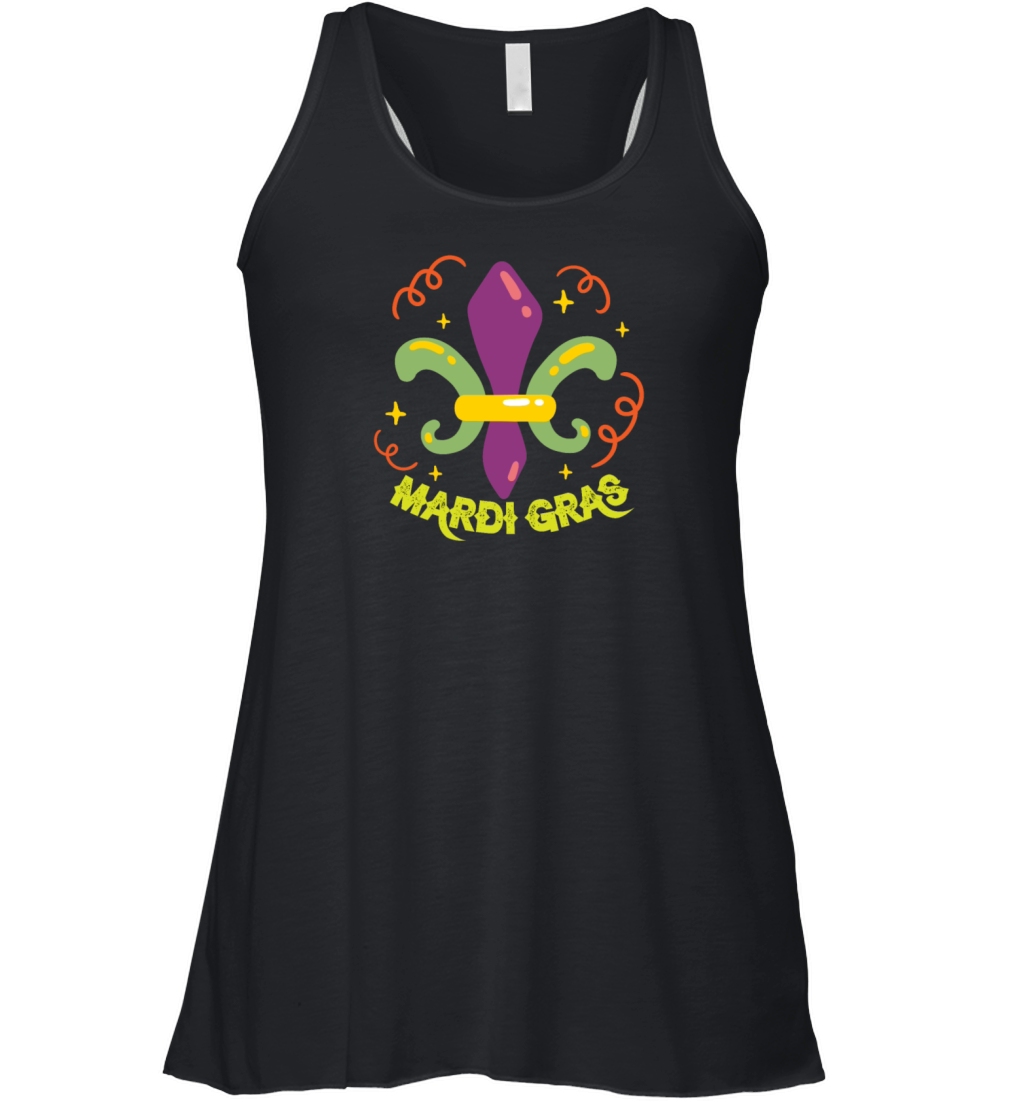 mardi gras 2022 Women's Flowy Tank Top