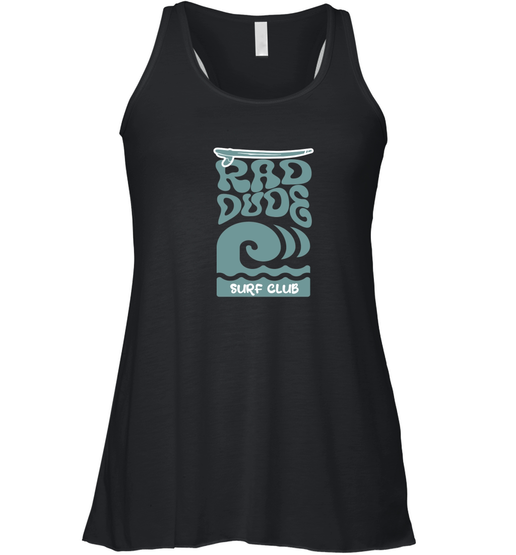 Rad Dude Surf Club Boy Women's Flowy Tank Top