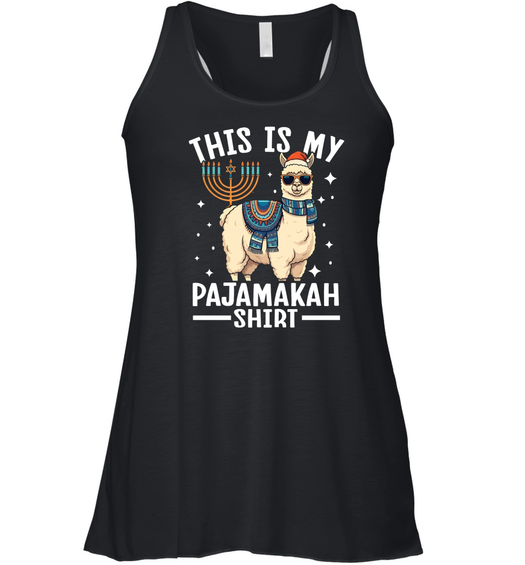 THIS IS MY HANUKKAH PAJAMAKAH 07 Women's Flowy Tank Top
