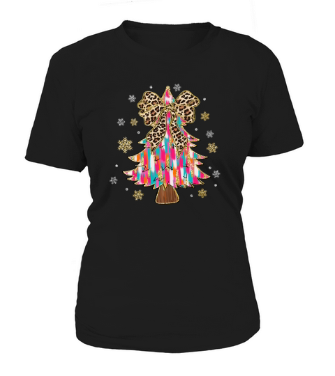 brushstroke xmas tree Women's T-Shirt