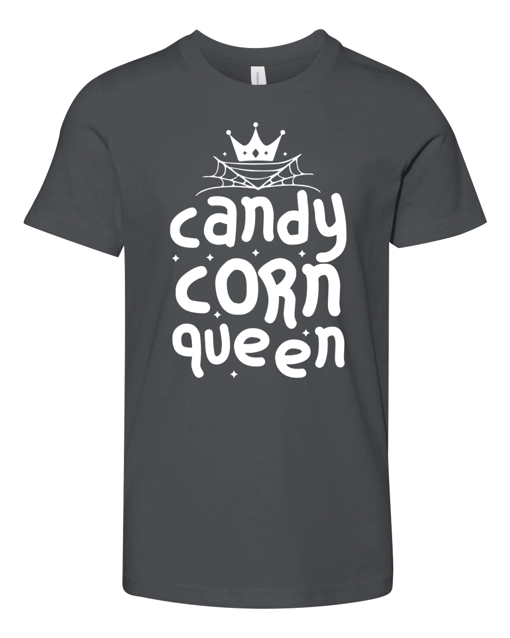 Candy Corn Queen Youth Unisex Jersey Tee