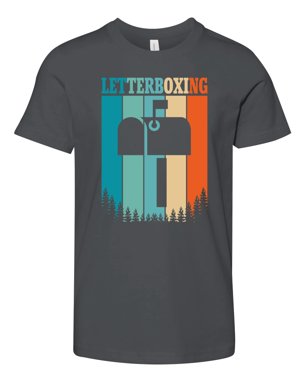 Letterboxing Retro Vintage Youth Unisex Jersey Tee