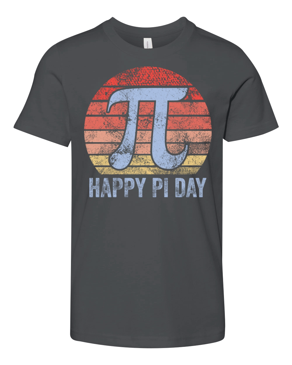 PI Day 2022 Math Lover Mathematics Retro Vintage Youth Unisex Jersey Tee