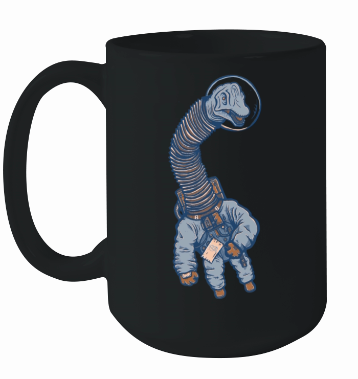 Astro Brachiosaurus Ceramic Mug