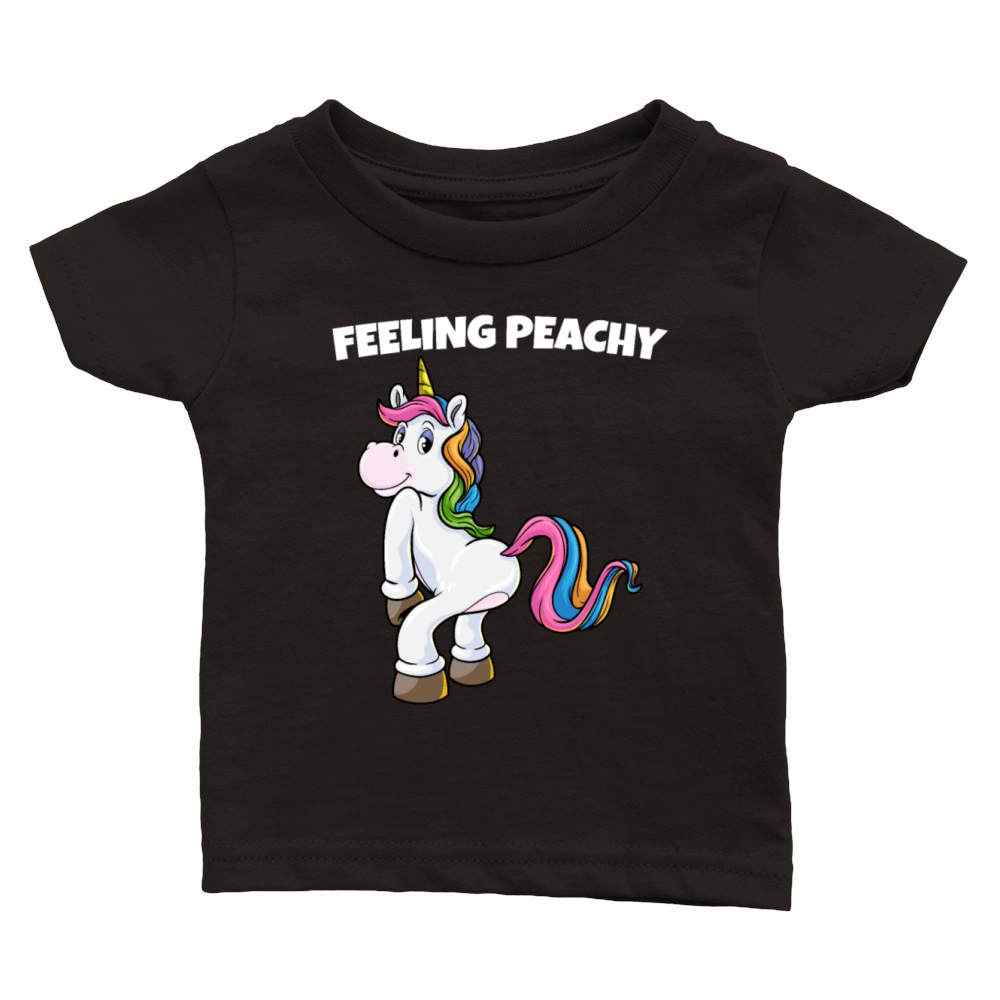 Perverse Twerk Dance Unicorn Classic Baby Crewneck T-shirt