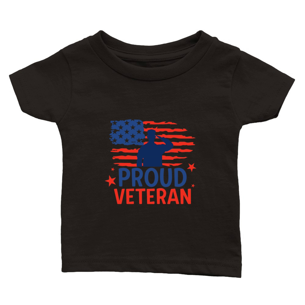 Proud veteran 2 Classic Baby Crewneck T-shirt