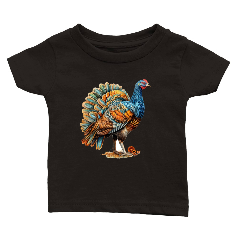 Thanksgiving Funny Turkey 15 Classic Baby Crewneck T-shirt