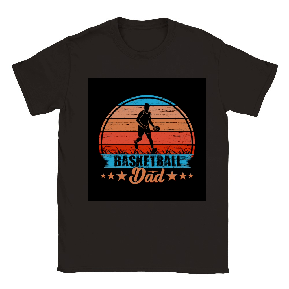 Basketball Dad Classic Kids Crewneck T-shirt