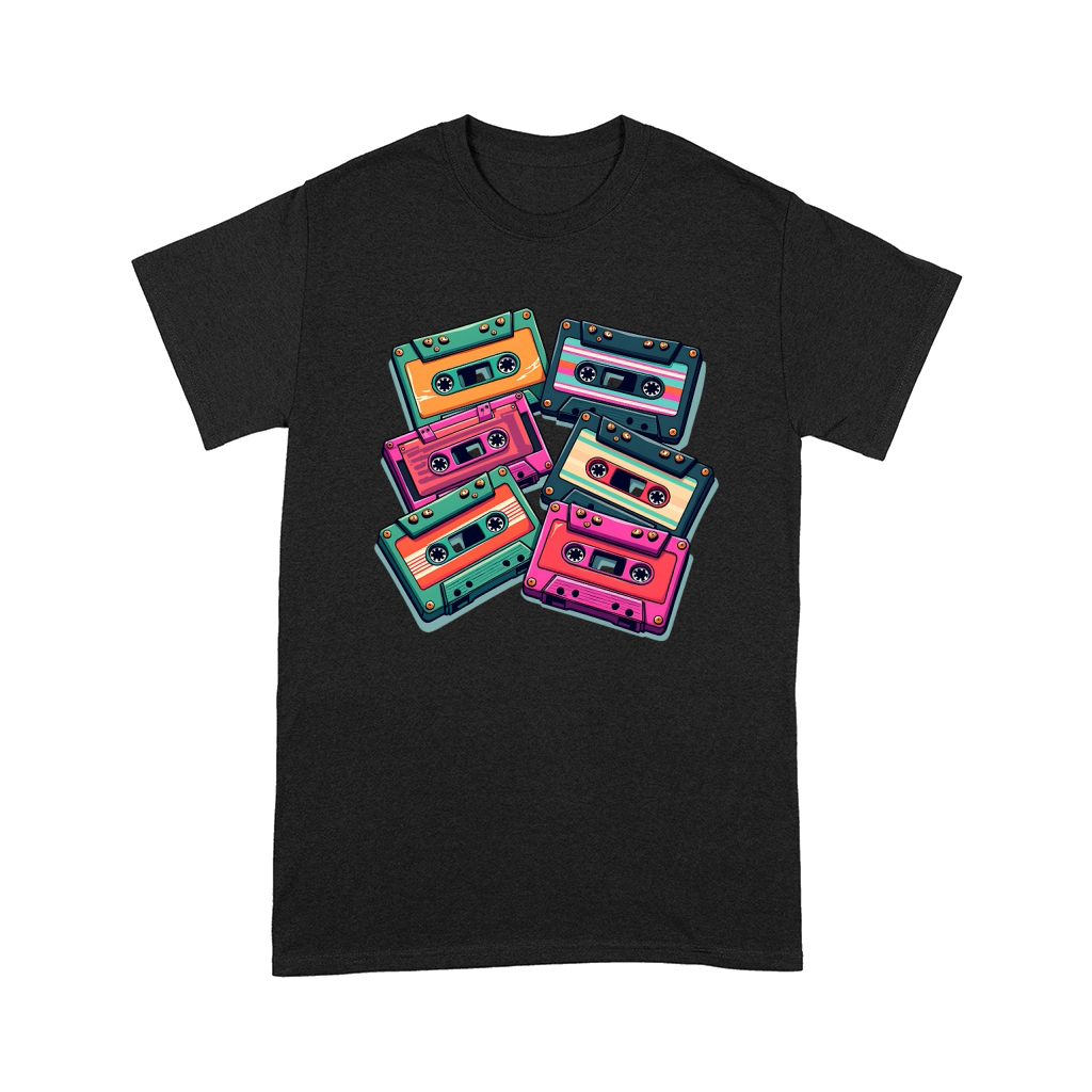 Colorful Cassette Tape Comfort T-shirt