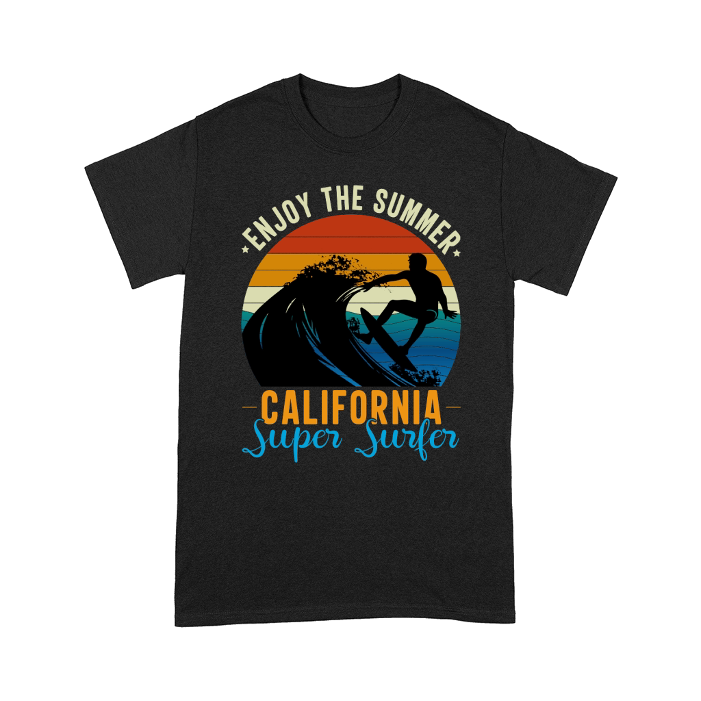 Enjoy The Summer California Super Surfer Comfort T-shirt