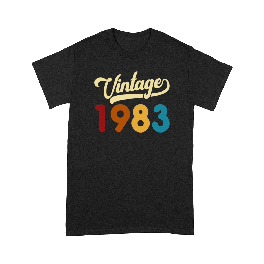 Vintage 1983 Retro Style 38th Birthday Gift Comfort T-shirt
