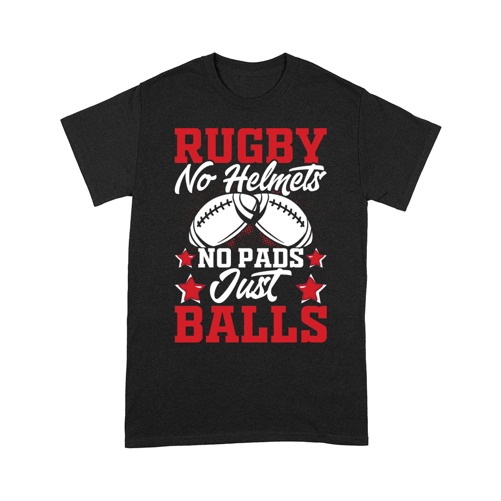 Vintage Rugby Player no helmets no pads just balls Comfort T-shirt