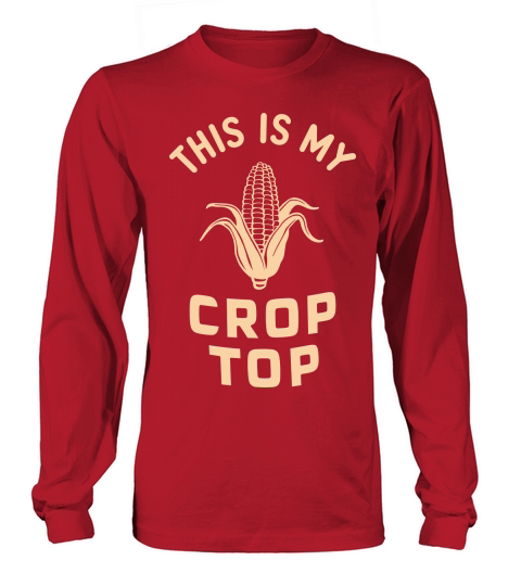 This Is My Crop Top Long sleeved Unisex
