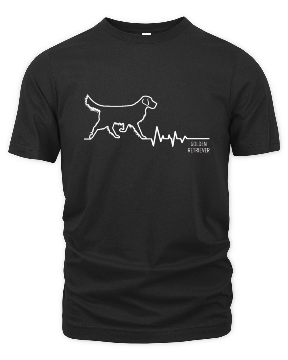 Golden Retriever Organic Unisex T-shirt