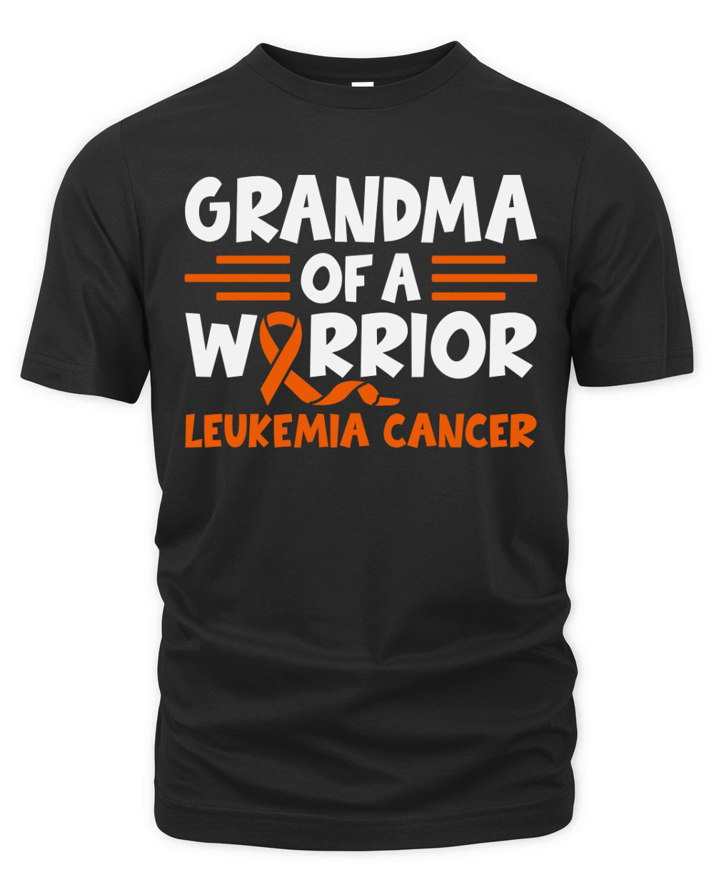 Grandma of a warrior Leukemia cancer Organic Unisex T-shirt