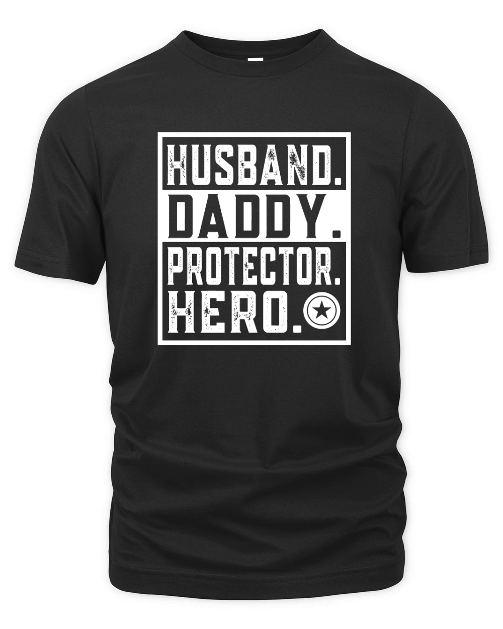 HusbandDaddyProtectorHero 03 Organic Unisex T-shirt