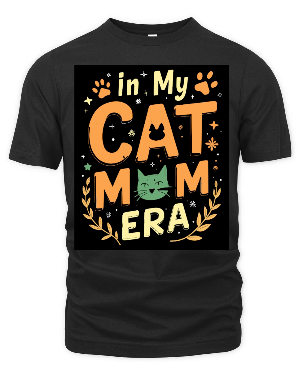 In my cat mom ear Organic Unisex T-shirt