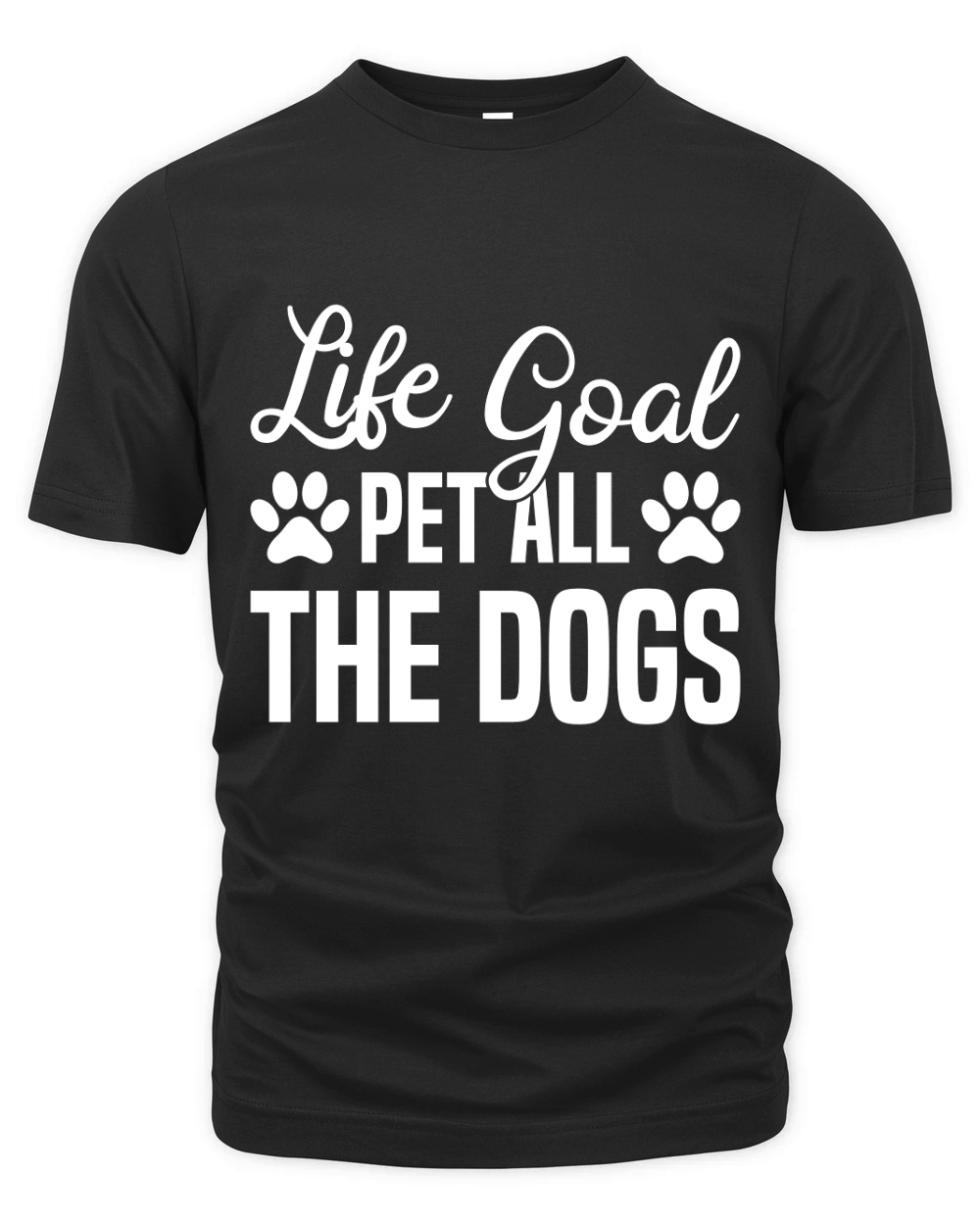 LIFE GOAL PET ALL THE DOGS Organic Unisex T-shirt