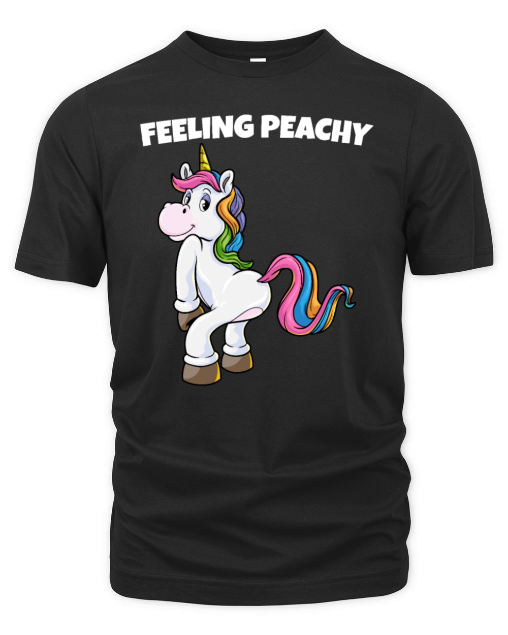 Perverse Twerk Dance Unicorn Organic Unisex T-shirt