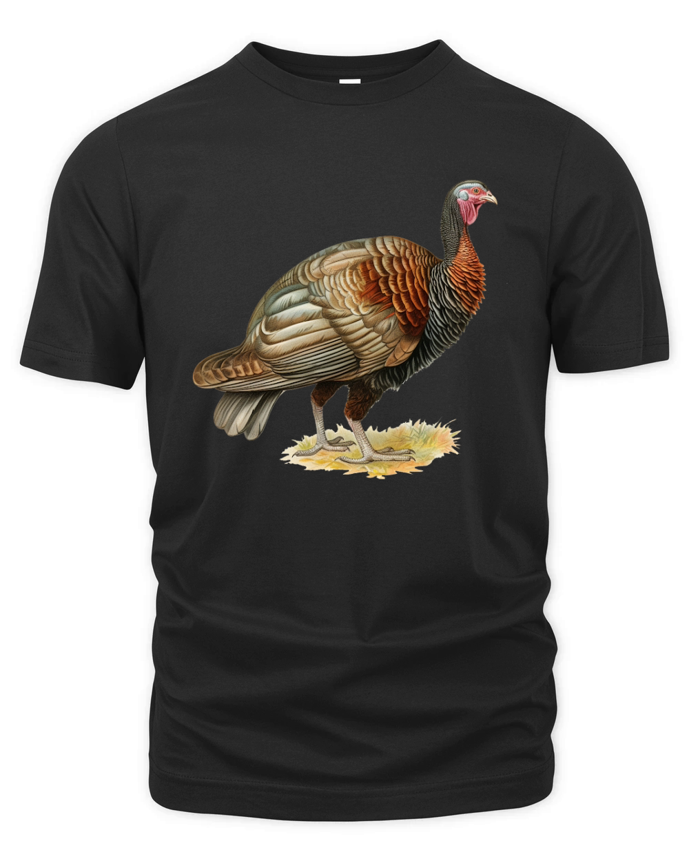 Thanksgiving Funny Turkey 13 Organic Unisex T-shirt