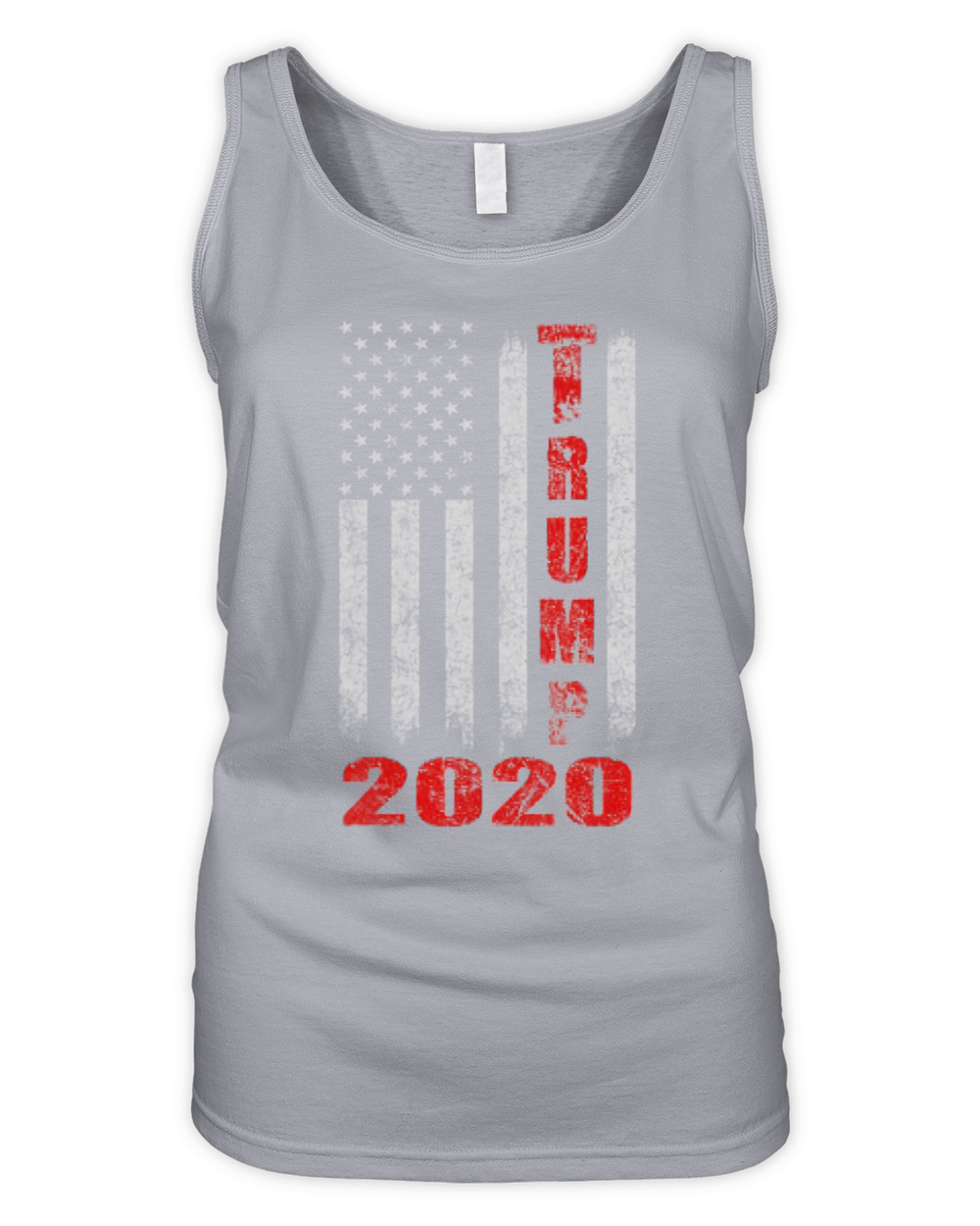 American Flag Trump 2020 shirt Organic Women's Tank Top
