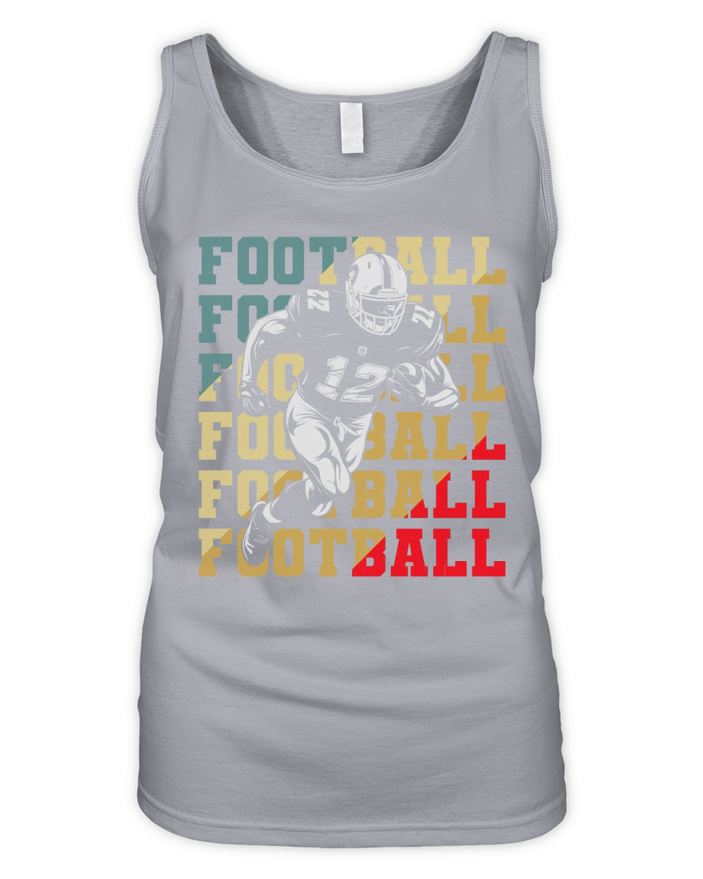 Football American Football Kids Toddler Boys Men Organic Women's Tank Top
