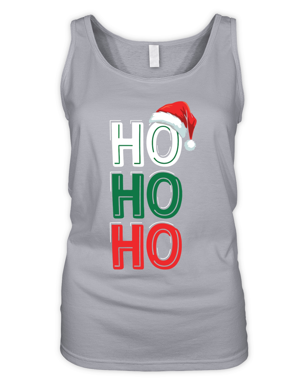 Ho Ho Ho Christmas Organic Women's Tank Top
