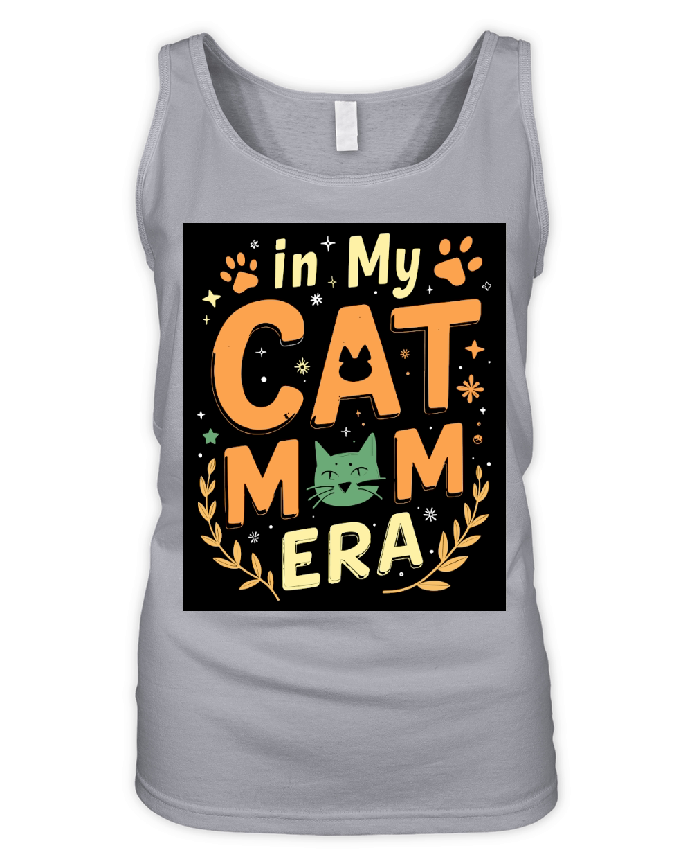 In my cat mom ear Organic Women's Tank Top