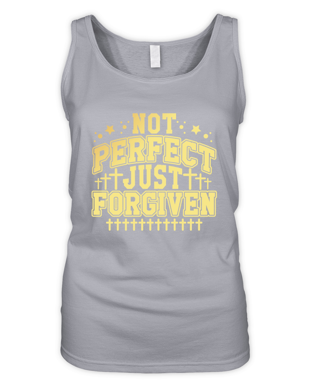 Not Perfect Just Forgiven Organic Women's Tank Top