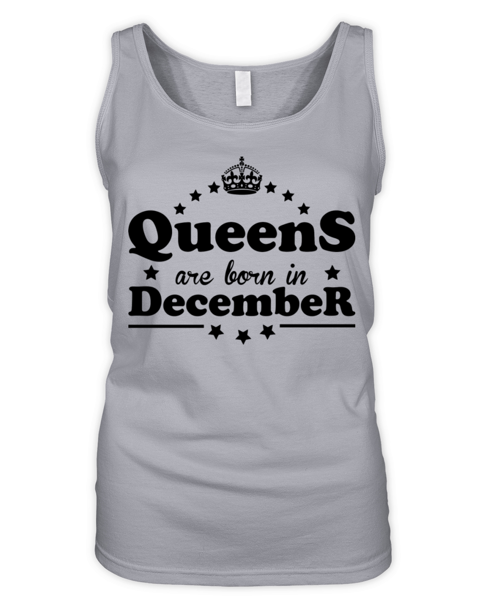 Queens are born in December Organic Women's Tank Top