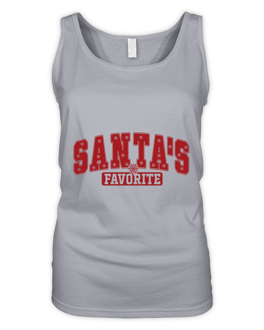 Santas Favorite Christmas 2 Organic Women's Tank Top