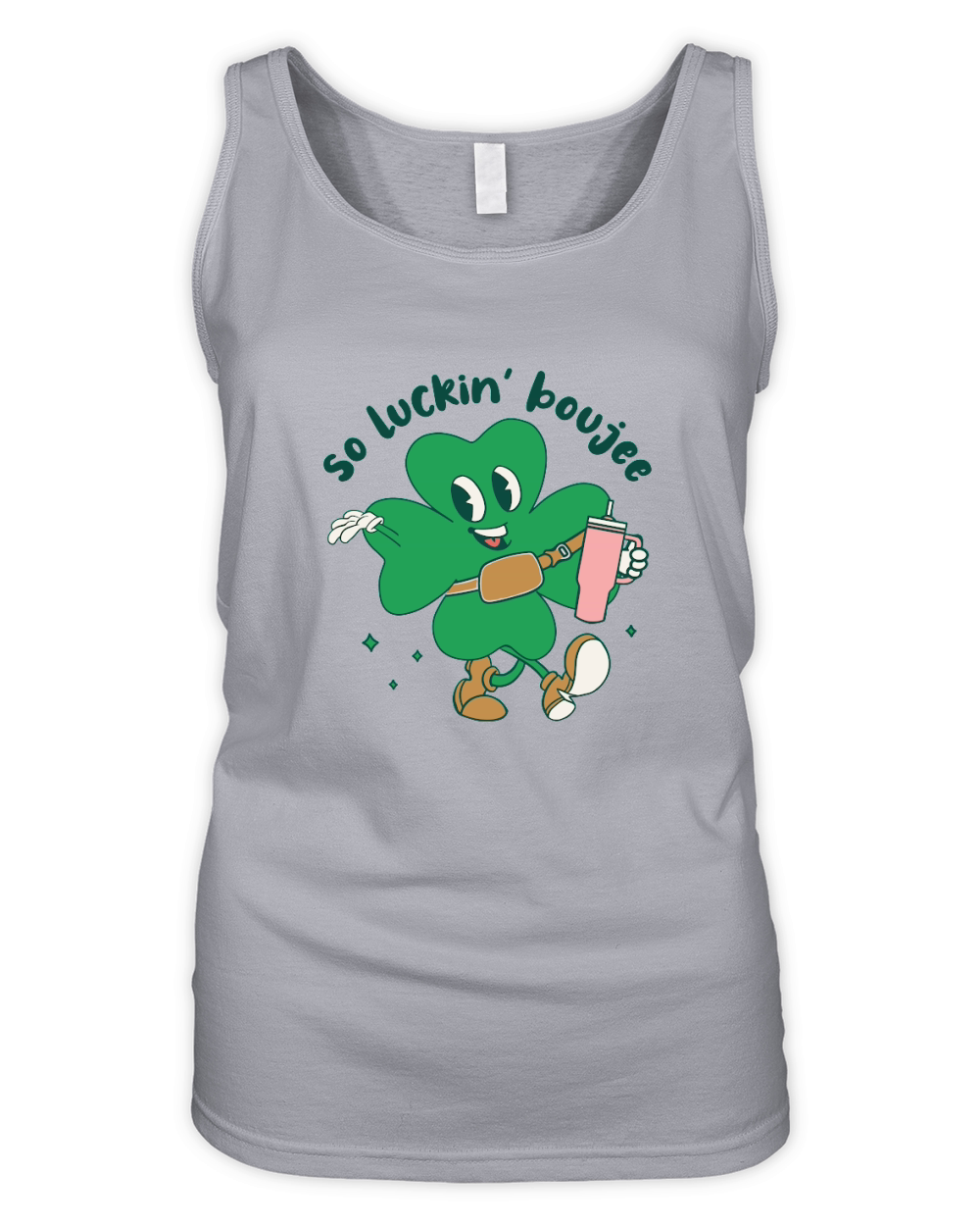 Shamrock St. Patricks Day Stanley Organic Women's Tank Top