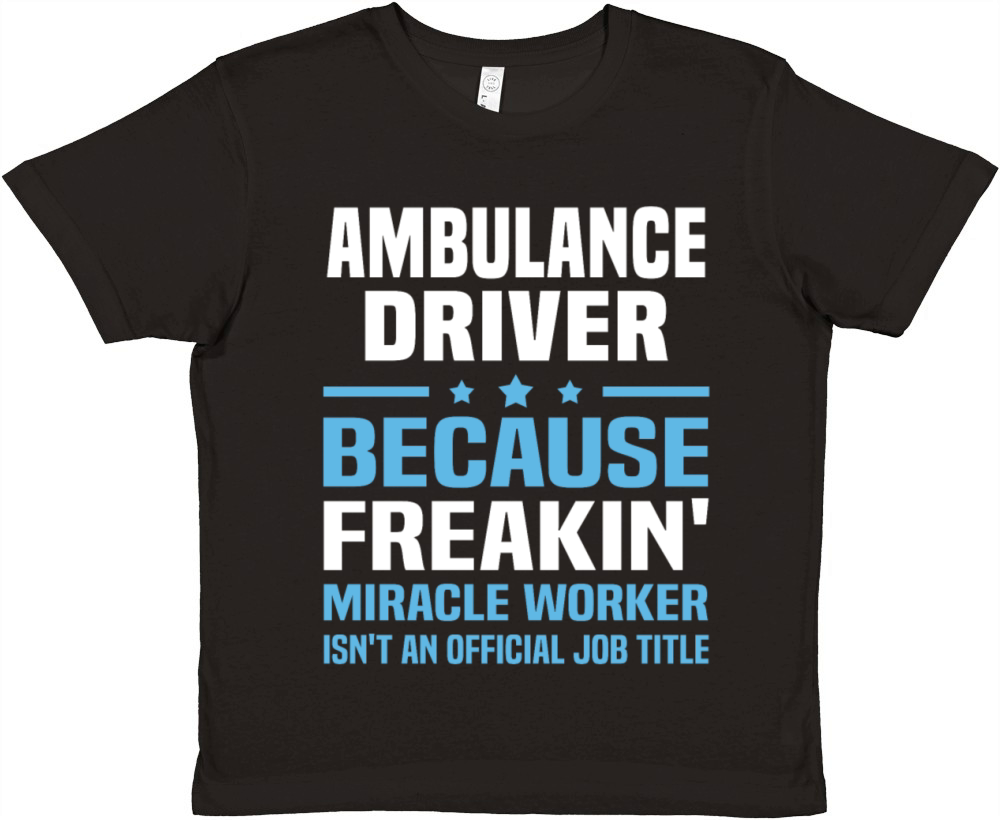 Ambulance Driver Premium Kids Crewneck T-shirt