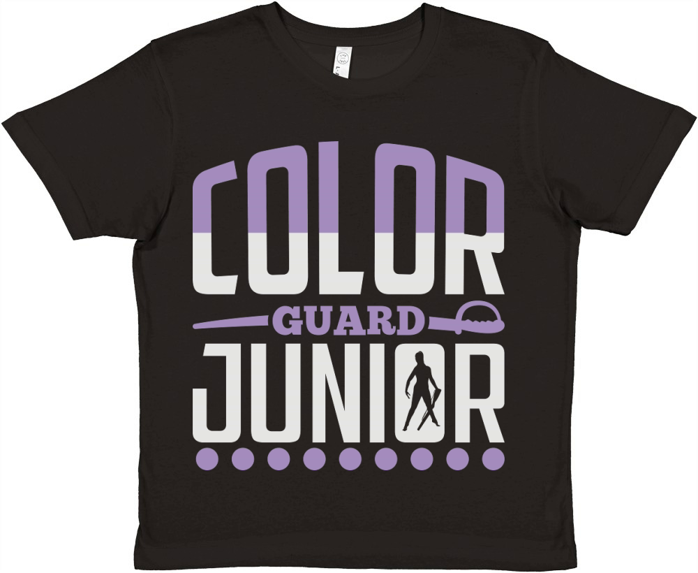 Color Guard Junior 01 Premium Kids Crewneck T-shirt