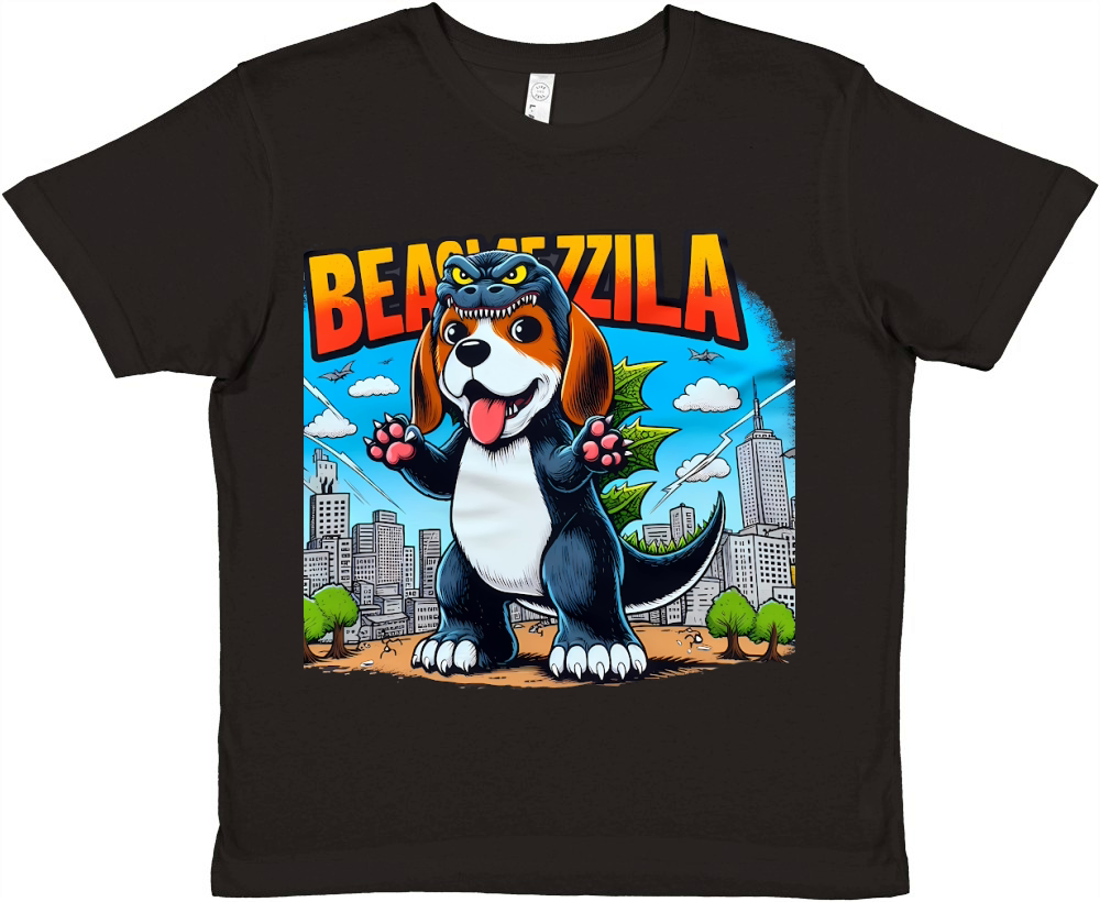 dogzilla (25) Premium Kids Crewneck T-shirt