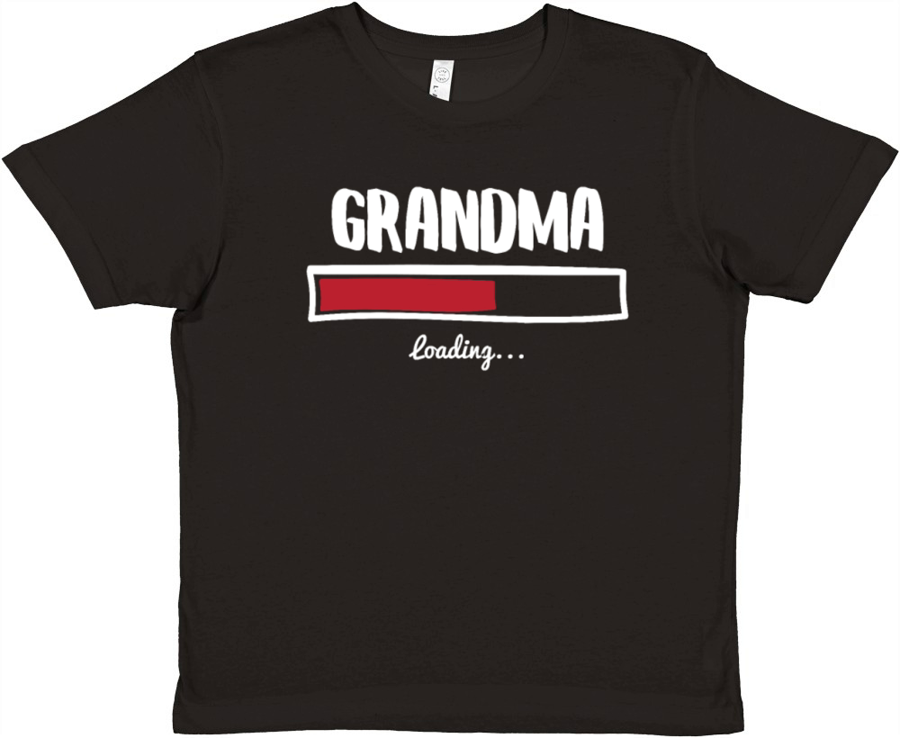 Funny Grandma Design Premium Kids Crewneck T-shirt