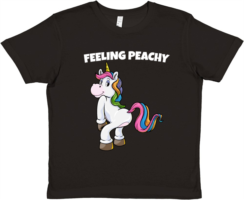 Perverse Twerk Dance Unicorn Premium Kids Crewneck T-shirt